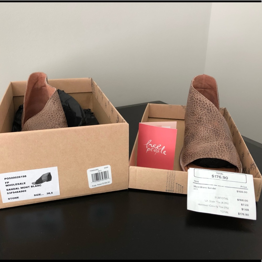 Free People Mont Blanc Sandal/Flat Size 8 US/38.5